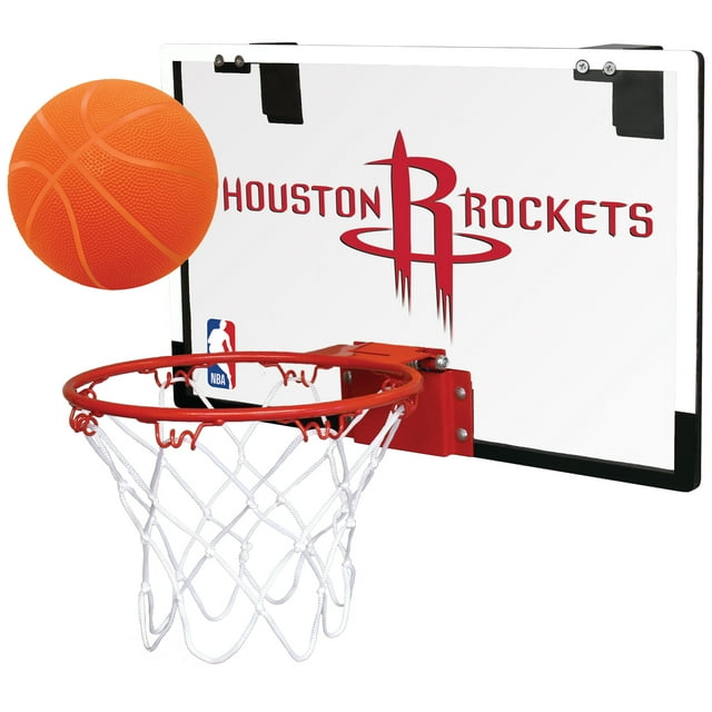 Rawlings NBA Game On Basketball Hoop Set, Houston Rockets