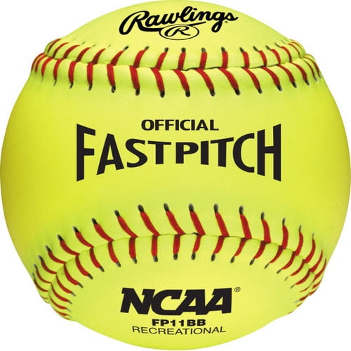 Rawlings | NCAA Recreational Fastpitch Softball | 11" | 10U | Each