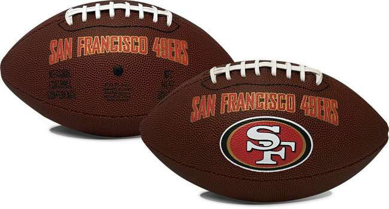 Rawlings NFL Official Size Game Time Football, San Francisco 49ers