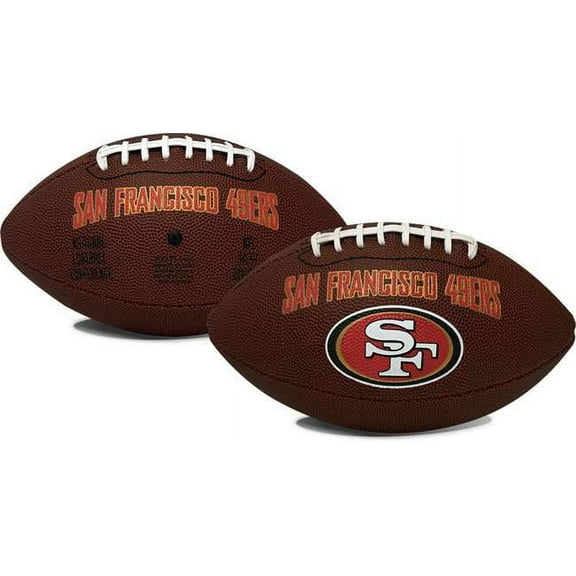 Rawlings NFL Official Size Game Time Football, San Francisco 49ers