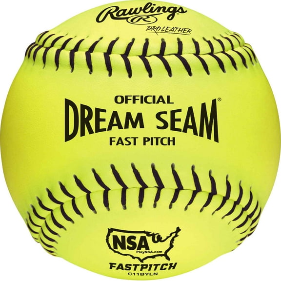 Rawlings NSA Raised Seam 11" Fastpitch Softball