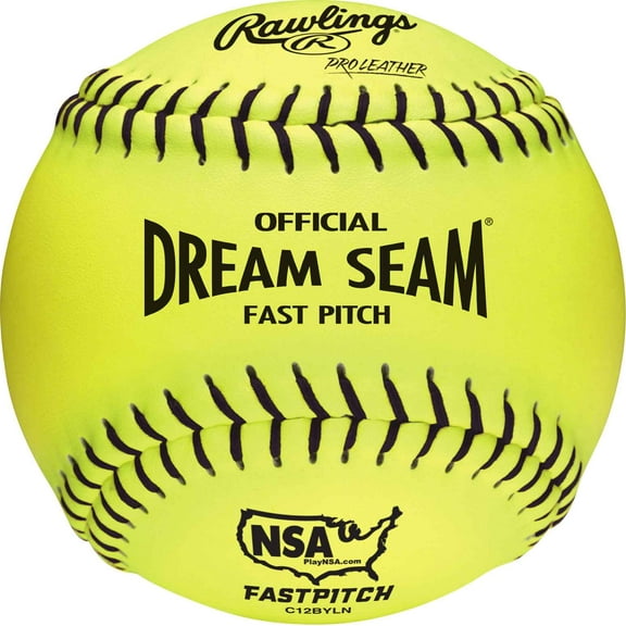 Rawlings NSA Raised Seam 12" Fastpitch Softball