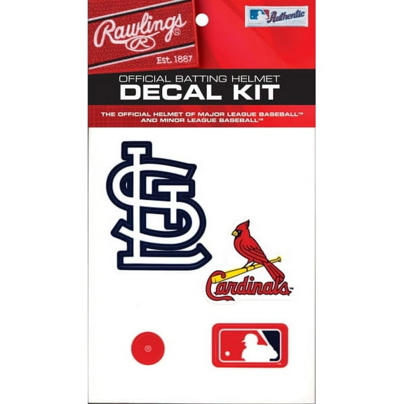 Rawlings Official Baseball Batting Helmet Decal Kit