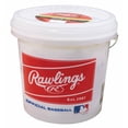 thumbnail image 1 of Rawlings Official League Competition Grade Baseballs - Bucket Of 24 Base Balls, 1 of 3