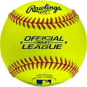 Rawlings | Official League Practice Baseballs | Optic Yellow | Multiple Count Options