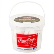 Rawlings | Official League OLB3 Recreational Use Baseballs | 8U | Bucket | 8 Count