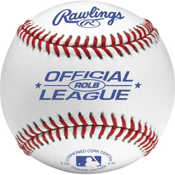 Rawlings Official League Tournament Grade Cushioned Cork Center Baseballs