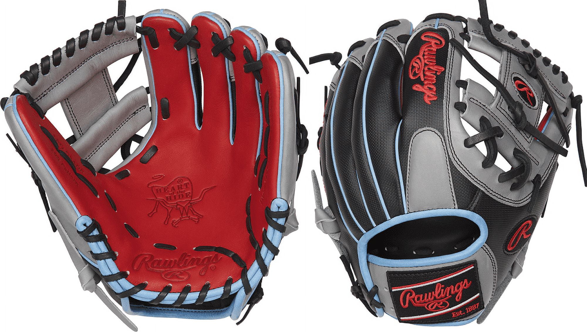 Rawlings 2022 Heart of the Hide ColorSync Series PRO204-2BSC 11.5 Baseball  Fielder's Glove