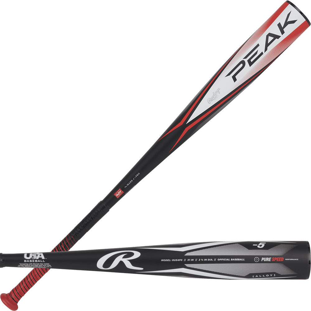 Rawlings Peak (2 5/8" Barrel) USA Youth Baseball Bat | 31" | -5