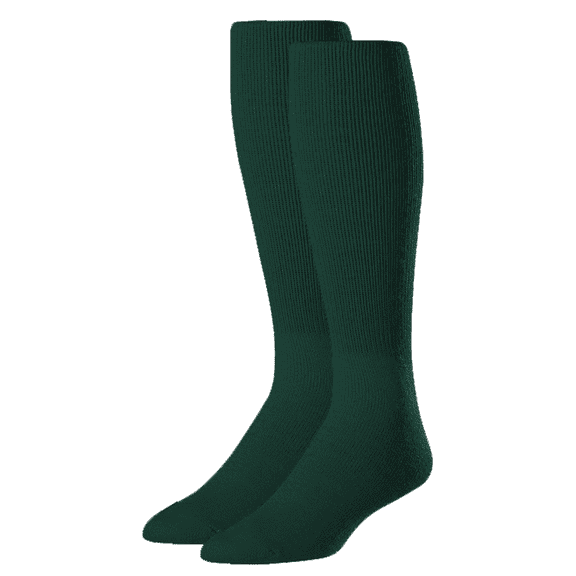 Rawlings Performance Baseball Socks | Over the Calf Athletic Socks | One Pair | Green | Medium