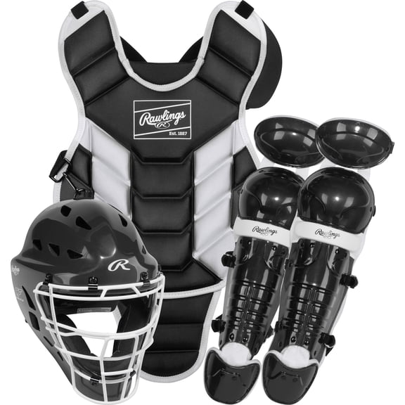 Rawlings Players 3 Series Catchers Gear Set | Youth, Junior, T-Ball Sizes