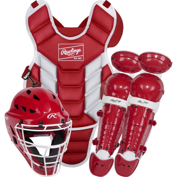 Rawlings Players 3 Series Catcher’s Gear Set | Youth, Junior, T-Ball Sizes