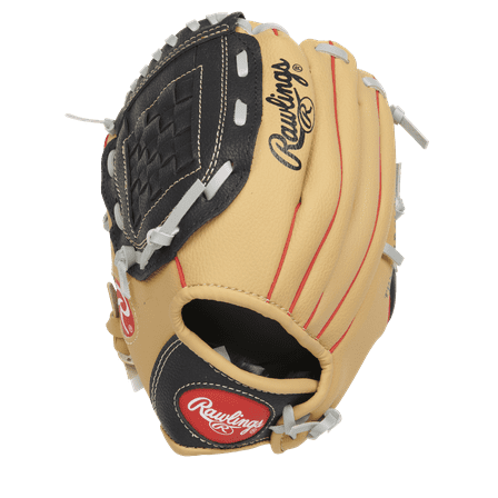Rawlings Players Series 10 In. Youth T-Ball and Baseball Gloves and Mitts, Left Hand Throw