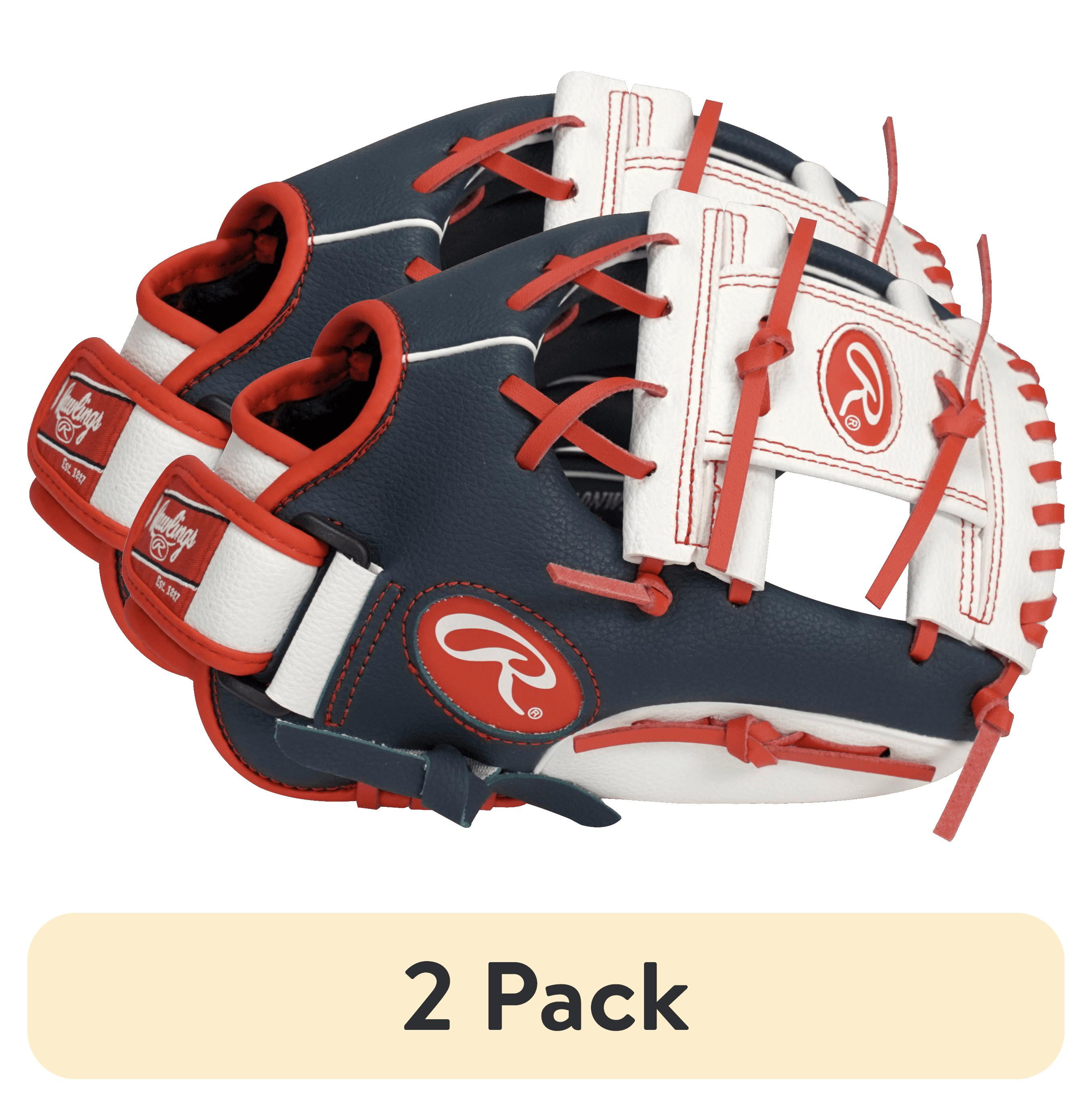 Handschoen Onderhoud Set Rawlings Handschoen Re-Lace Pack - 4 Rawhide Veters U-Wire Tool Baseball Handschoen Relace Kit