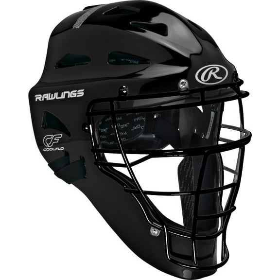 Rawlings Players Series Baseball Youth Catcher's Helmet | Black | Youth