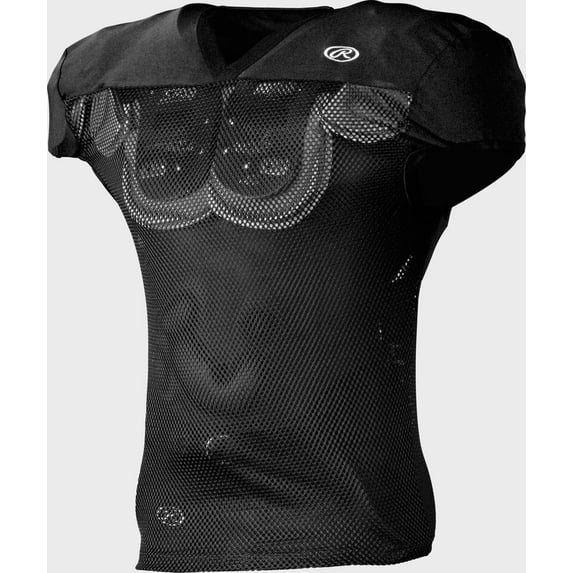 Rawlings Pro Cut Adult Adult Football Jersey Black XL