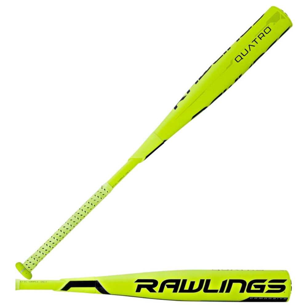 Rawlings Quatro BBCOR High School/College Baseball Bat, 32" (3