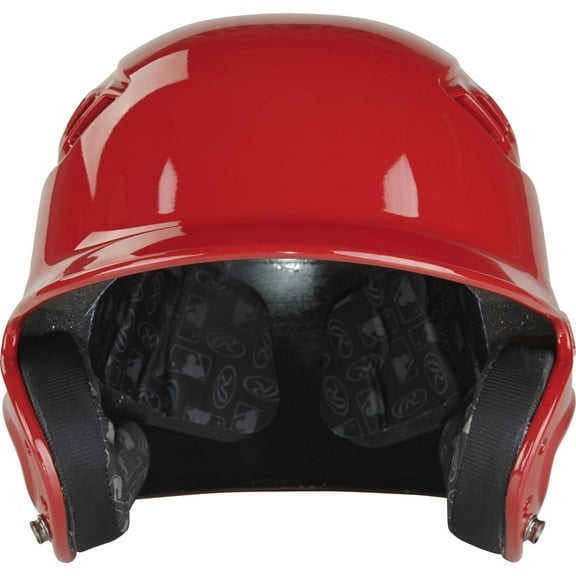 Rawlings R16 Gloss Batting Helmet - Junior | Scarlet | Junior