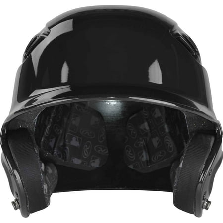 Rawlings R16 Gloss Batting Helmet - Senior | Black | Senior