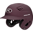 thumbnail image 1 of Rawlings R16 Matte Batting Helmet - Junior | Matte Maroon | Junior, 1 of 3