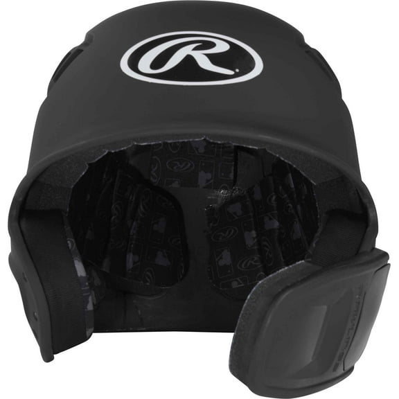 Rawlings R16 Reverse Batting Helmet - Junior - Matte | Matte Black | JUNIOR