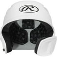 thumbnail interactive-video image 1 of Rawlings R16 Reverse Batting Helmet - Senior - Matte | Matte White | SML, 1 of 3