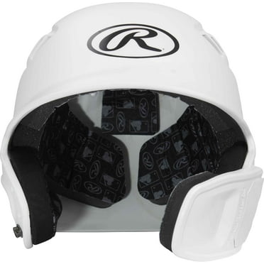 Rawlings R16 Reverse Batting Helmet - Senior - Matte | Matte White | SML