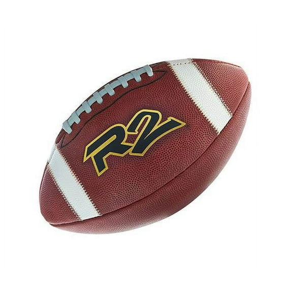 Rawlings R2 Leather Football (Official Size, Brown)