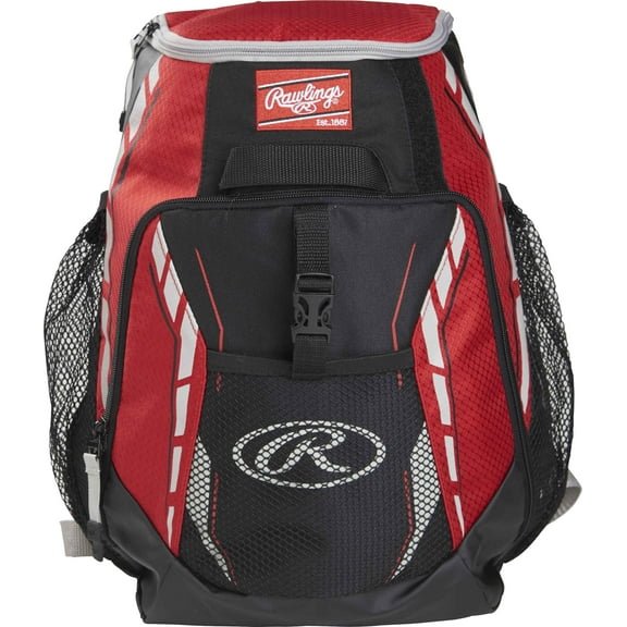 Rawlings R400 Baseball Youth Backpack | Scarlet | N/A