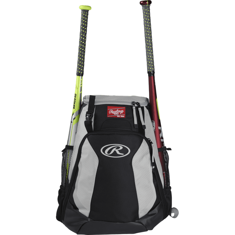 Rawlings R500 Baseball Bat Backpack, White - Walmart.com
