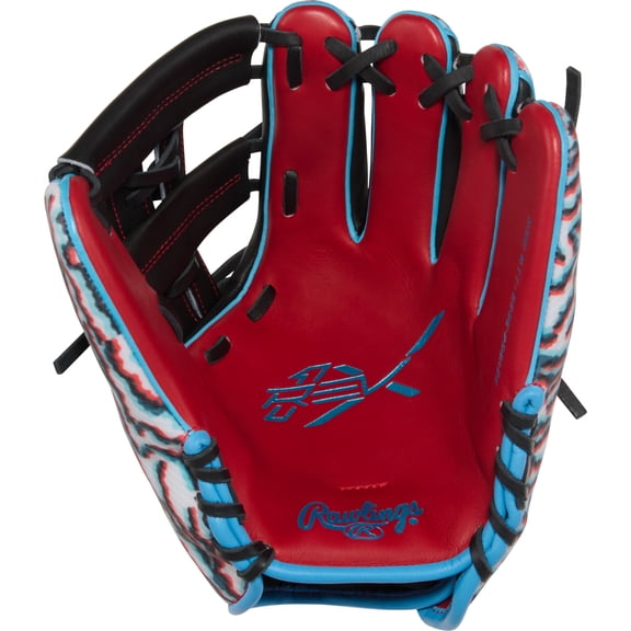 Rawlings REV1X 204 Infield Glove | 11.5-Inch | Scarlet/Black