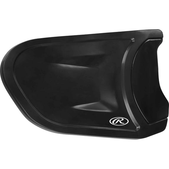 Rawlings REXT Left-Handed Batter Extension (Fits R16/RCFH Helmets) | Black | Any