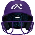 thumbnail image 1 of Rawlings RX2 Softball Batting Helmet with Face Mask | NOCSAE Certified, 1 of 5