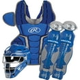 thumbnail image 1 of Rawlings Renegade 2.0 Baseball Youth Catcher's Box Set | Royal/Silver | Youth, 1 of 9
