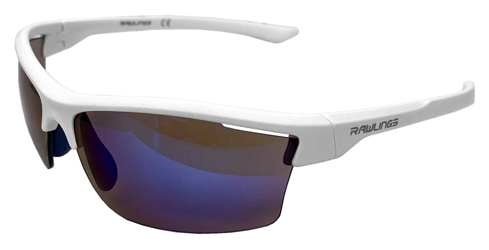 Rawlings Sporting Goods Rawlings Youth Rl-Smu-2203 Baseball Sunglasses White/Purple
