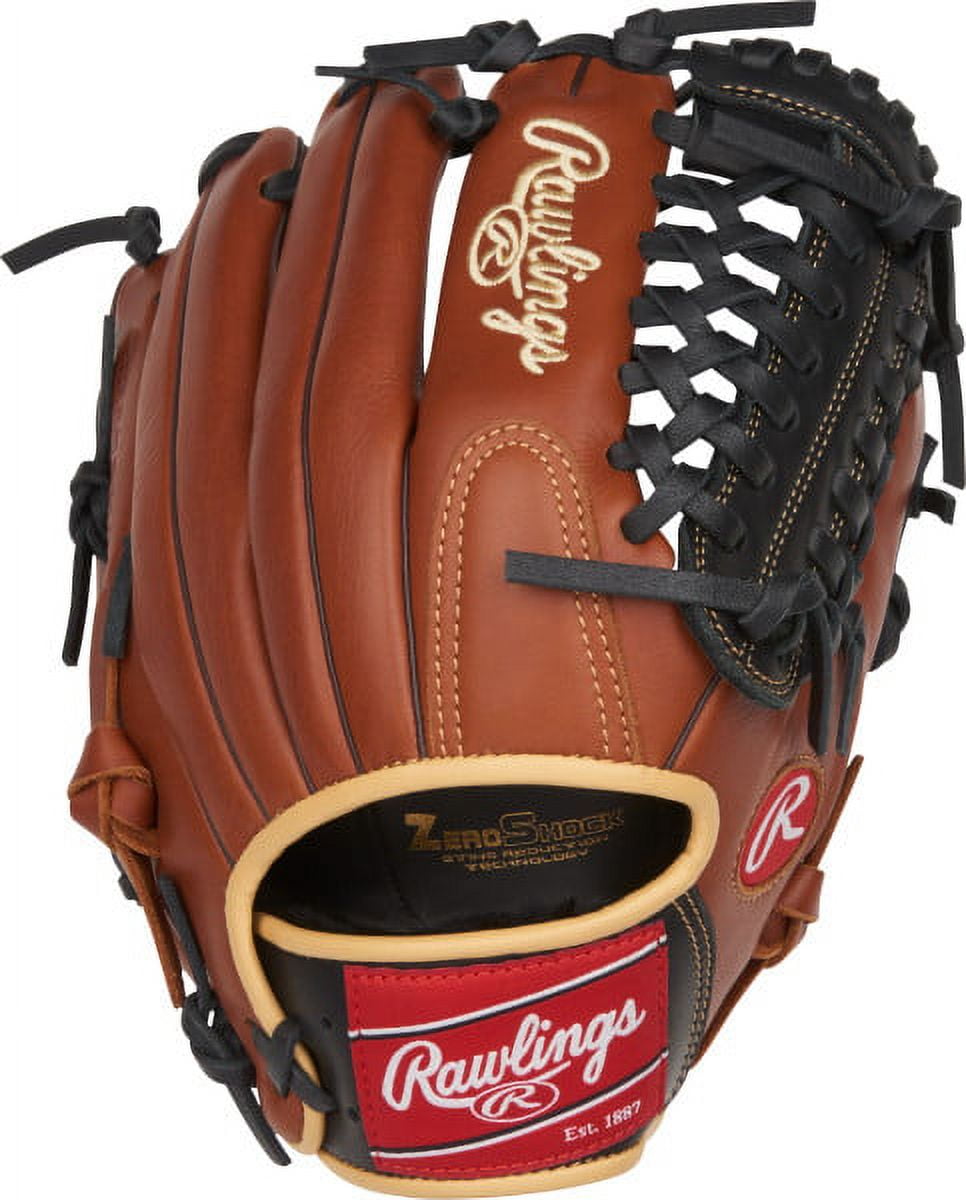 VIGOURZONE SUPREME BLACK LEATHER BASEBALL GLOVE