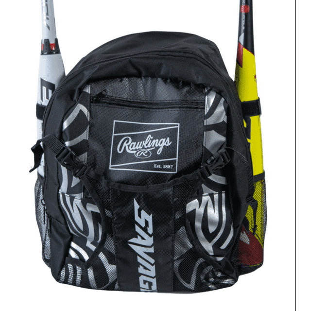 Rawlings Savage Youth Baseball Bat Bag for Kids Durable Baseball