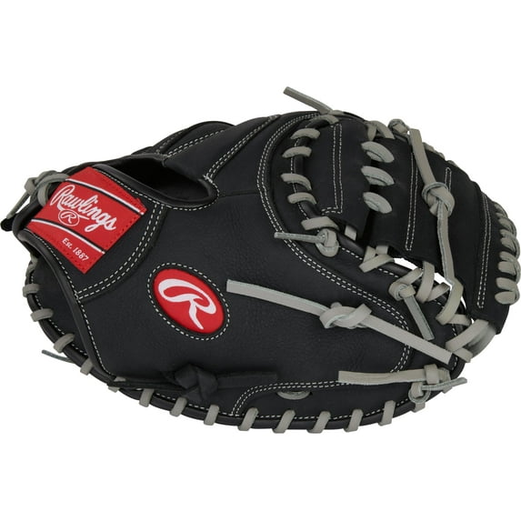 Rawlings Select Series Baseball Catchers Glove, Youth, Black, 33 inch