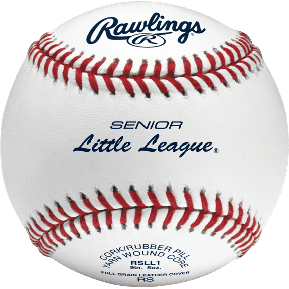 Rawlings | Senior Little League Baseballs | Competition Grade | RSLL1 | Youth/14U | 12 Count