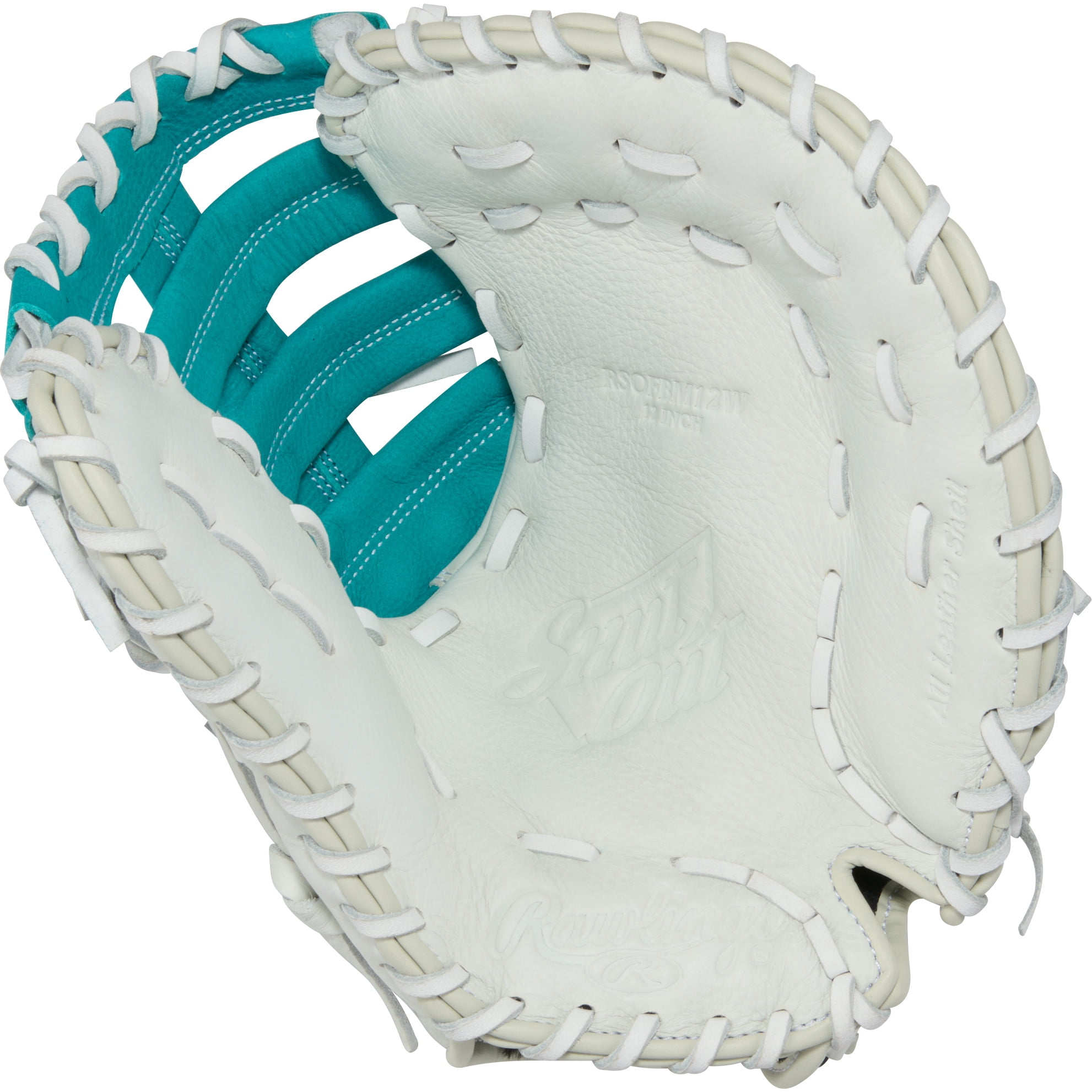 Rawlings Shut Out Youth Softball First Base Mitt | 12-Inch | Single Post Double Bar Web | LHT
