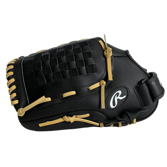 Rawlings Softball Series Slowpitch Glove, Basket Web, 13", Left Hand Throw