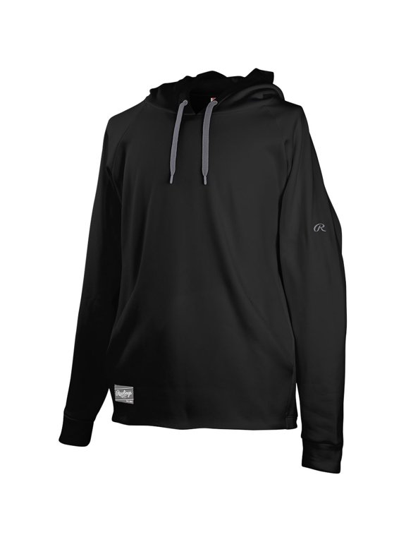 Sporting Goods Rawlings Men's Colorsync Performance Pullover Baseball Hoodie Black 2Xl