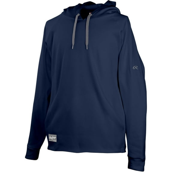 Rawlings Sporting Goods Rawlings Men's Colorsync Performance Pullover Baseball Hoodie Navy Xl