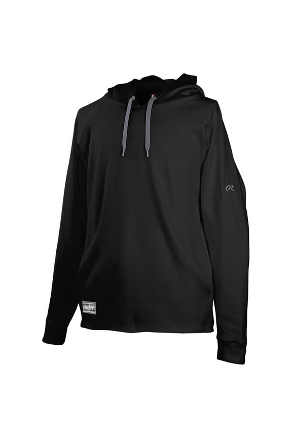 Sporting Goods Rawlings Youth Colorsync Performance Pullover Baseball Hoodie Black L