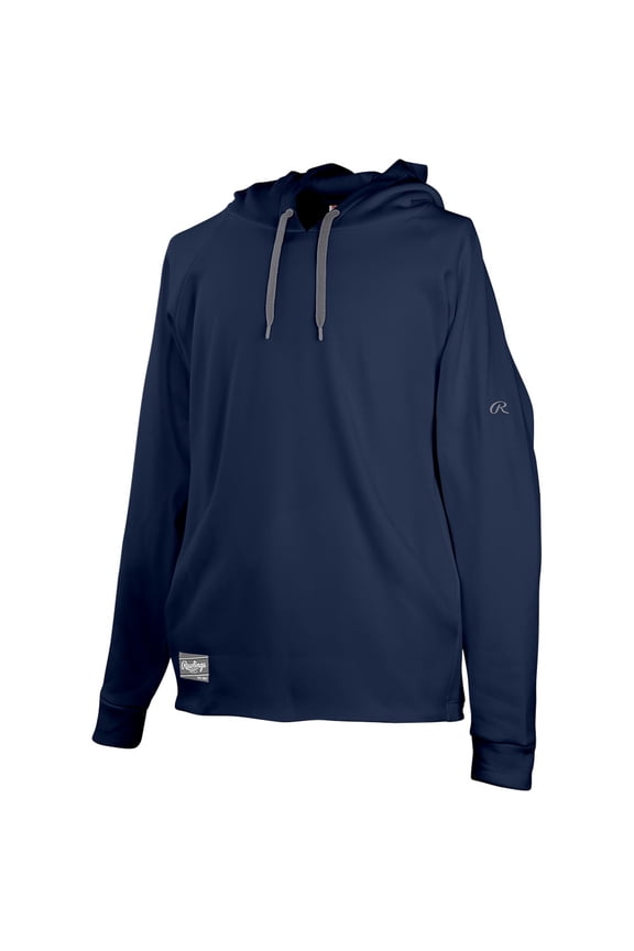 Sporting Goods Rawlings Youth Colorsync Performance Pullover Baseball Hoodie Navy Xl