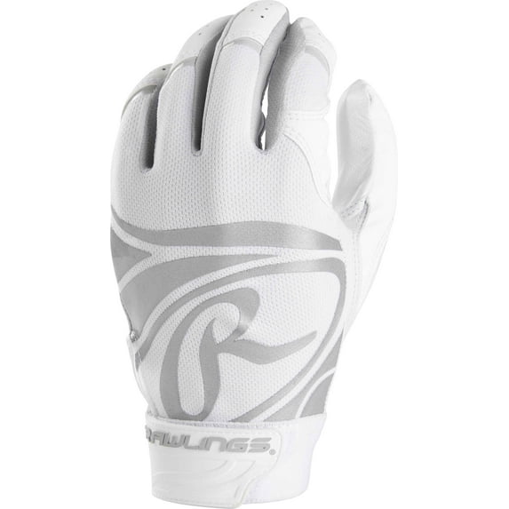Rawlings Storm Women's Batting Gloves | White | XLRG