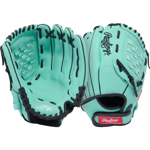 Rawlings |Sure Catch Carlos Correa Youth Baseball Glove | 10.5 Inch | Utility | Mint| Right Hand Throw