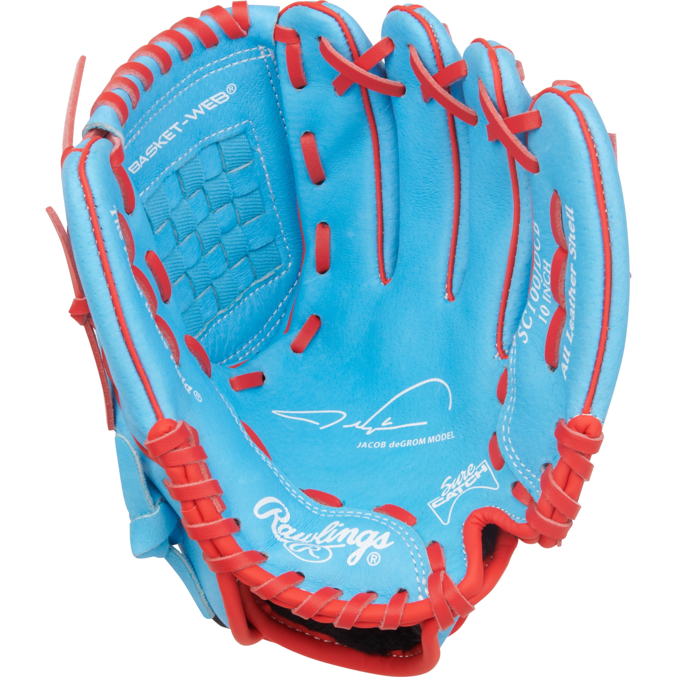 10 Lacets En Cuir Pour Gant De Baseball/softball - 3/16 X 72 Pouces - Bleu - Japon