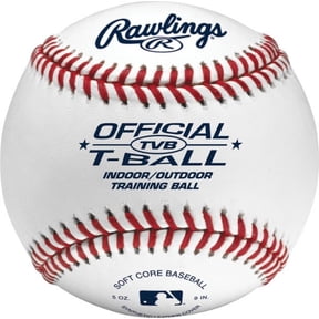 Rawlings | Official League T-Ball Training Baseball | 6U | 1 Count