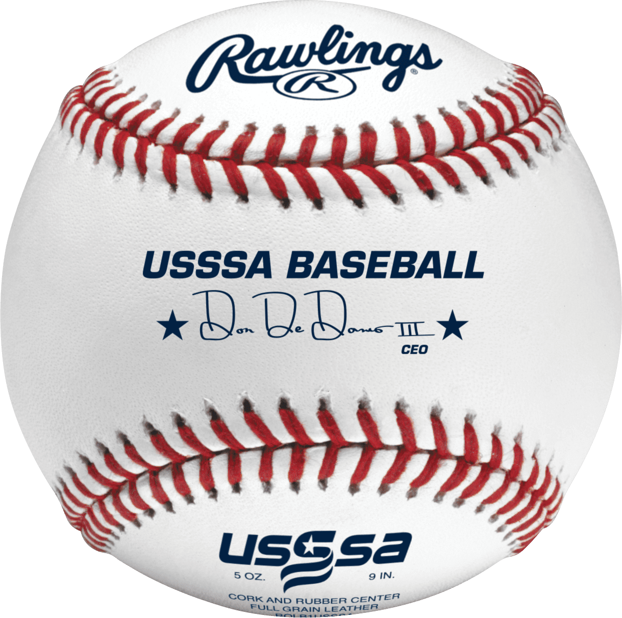 Rawlings | USSSA Baseballs | Competition Grade | ROLB1USSSA | Youth/14U | 12 Count